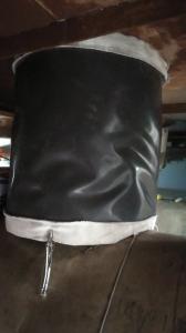 非金屬膨脹節安裝現場